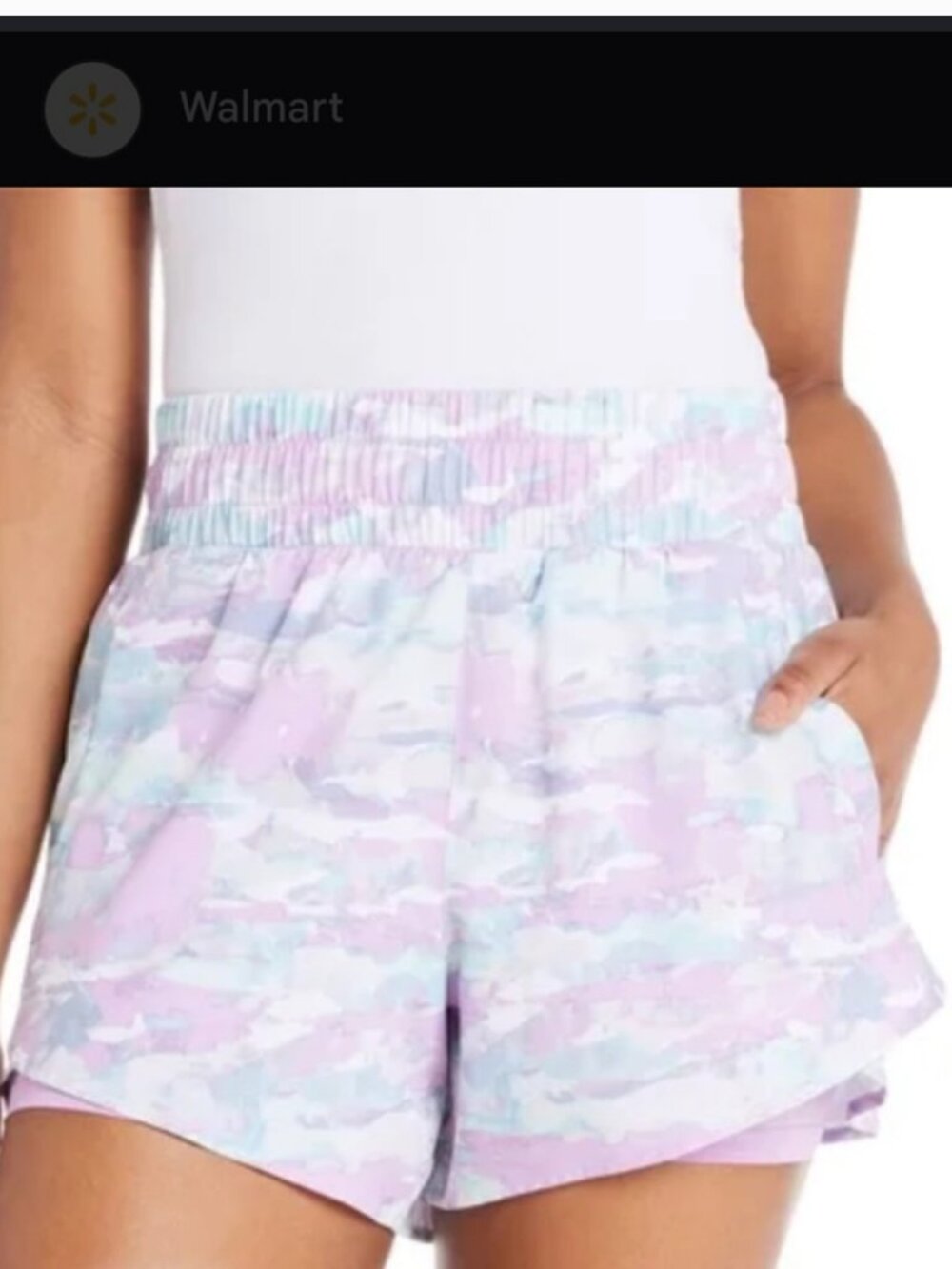 Avia Womens XS Running Shorts with Bike Liner